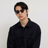 YUGEN #4. GLOSS BLACK & CHAMPAGNE GOLD × DARK GREY