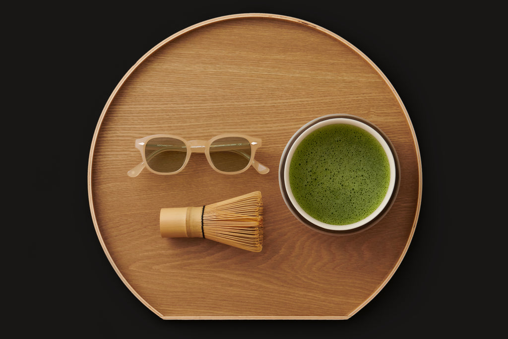 NOCHINO 限定色 サングラス キャラメル & ティーグリーン NOCHINO 限定新色 #24. CARAMEL × TEA GREEN (非調光) – NOCHINO OPTICAL