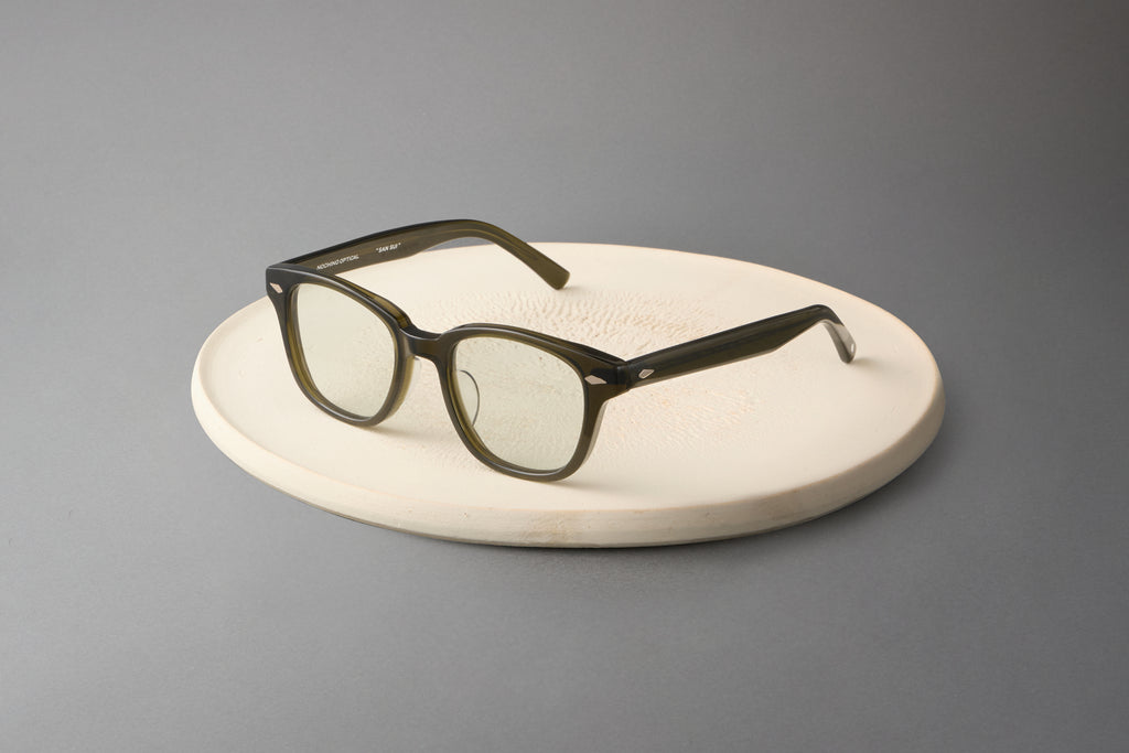 最終価格　NOCHINO OPTICAL SAN SUI OVY SANSUI #21. CLEAR SMOKE OLIVE × GREY GREEN to D.GREY (調光
