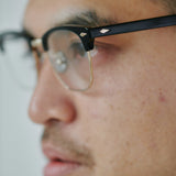YUGEN #1. GLOSS BLACK & CHAMPAGNE GOLD × CLEAR to GREY (調光モデル)