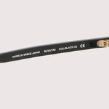 YUGEN #4. GLOSS BLACK & CHAMPAGNE GOLD × DARK GREY