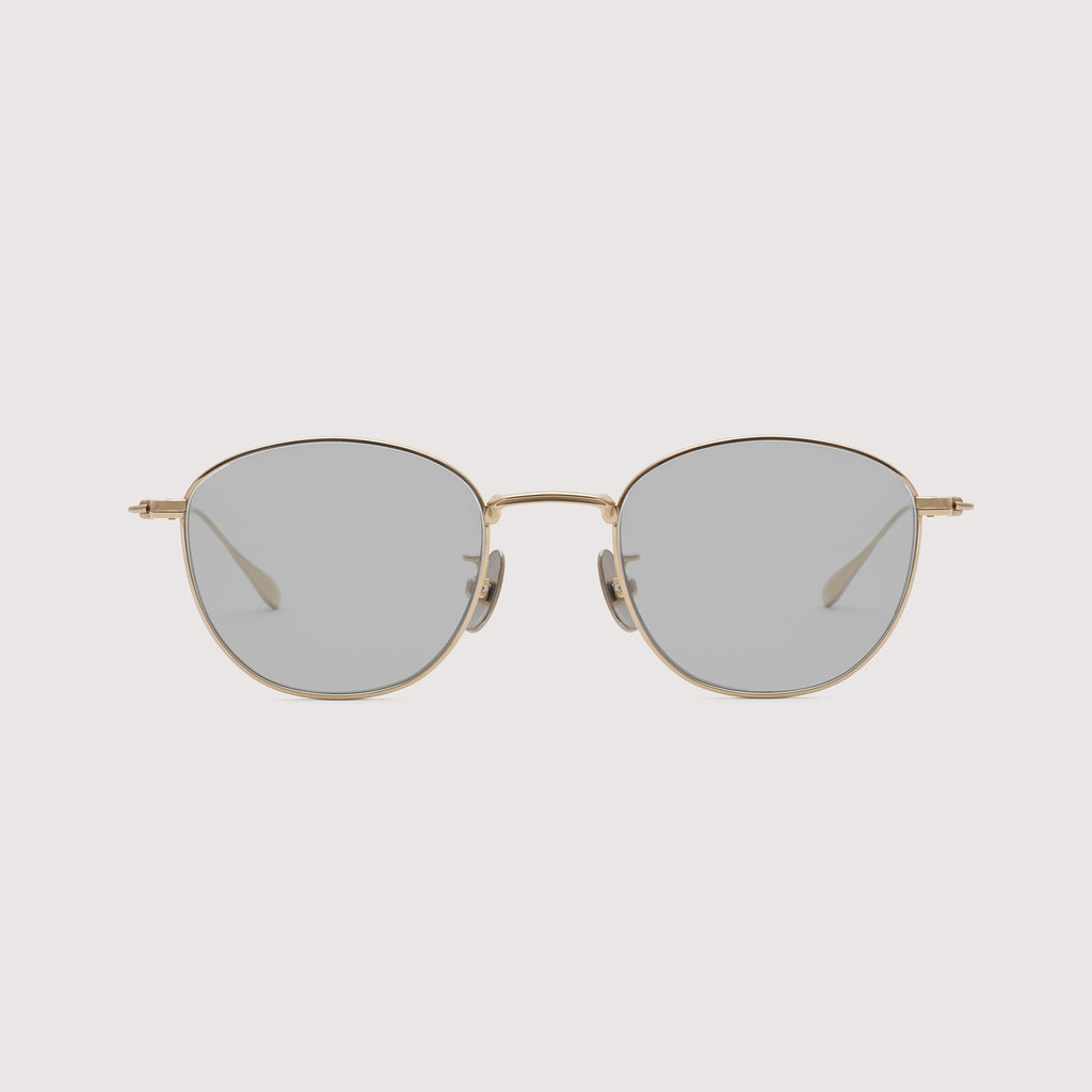 KOUGETSU #3. CHAMPAGNE GOLD × CLEAR to D.GREY (調光) – NOCHINO OPTICAL