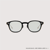 JIFUSAN #2. GLOSS BLACK × GREY GREEN to D.GREY  (調光モデル)