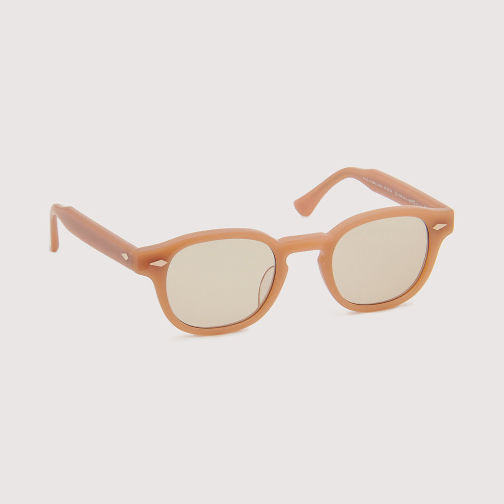 NOCHINO OPTICAL ベージュ サングラス 【美品】　日本製 NOCHINO 限定新色 #25. PINK SALT × BROWN SUGAR (非調光) – NOCHINO