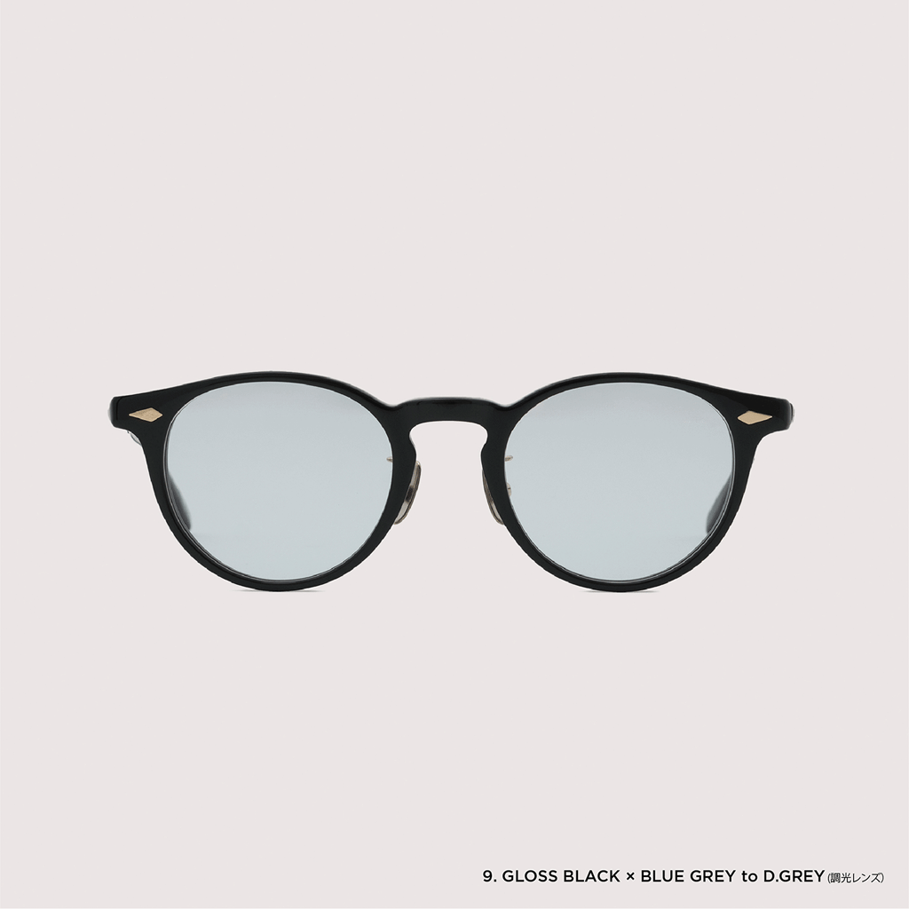 TSUKIYOMI #9. GLOSS BLACK × BLUE GREY to GREY (調光) – NOCHINO OPTICAL TSUKIYOMI #9. GLOSS BLACK × BLUE GREY to GREY (調光) – NOCHINO OPTICAL