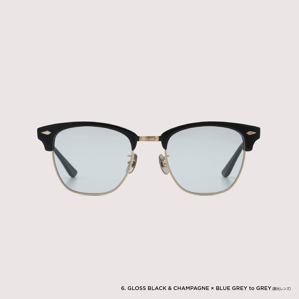 YUGEN #6. GLOSS BLACK & CHAMPAGNE × BLUE GREY to GREY (調光