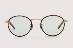 #5 RICH AMBER & CHAMPAGNE GOLD × L.SMOKE GREEN