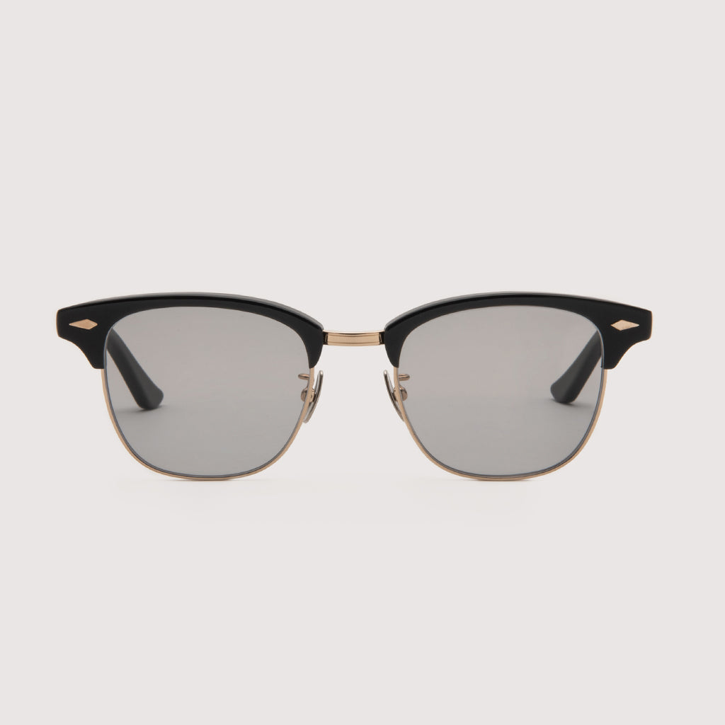 新品■NOCHINO OPTICAL YUGEN #1 調光レンズ サングラス YUGEN #1. GLOSS BLACK & CHAMPAGNE GOLD × CLEAR to GREY (調光
