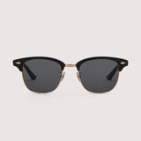YUGEN #4. GLOSS BLACK & CHAMPAGNE GOLD × DARK GREY