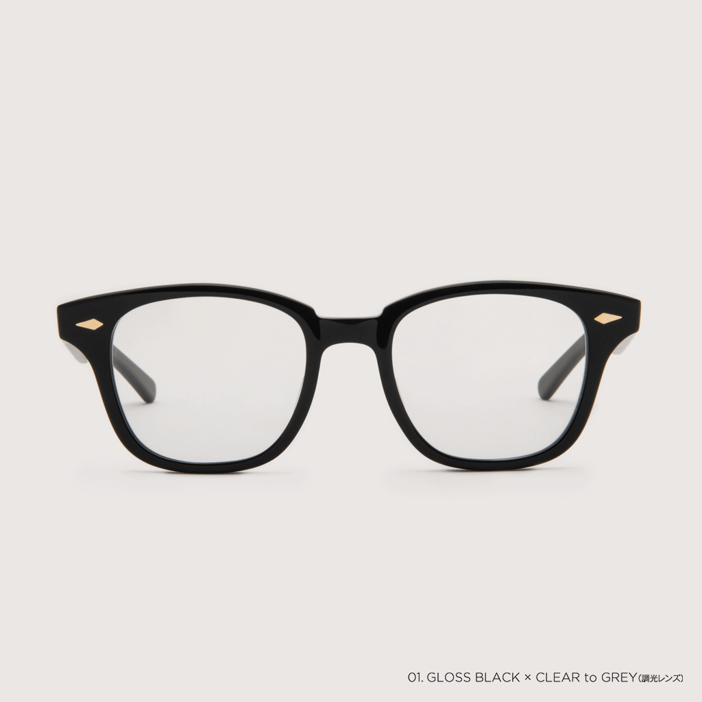 SANSUI #1 GLOSS BLACK × CLEAR to GREY (PHOTOCHROMIC MODEL)