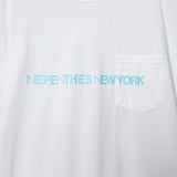 NEPENTHES NEW YORK Pocket T shirt (WHITE)