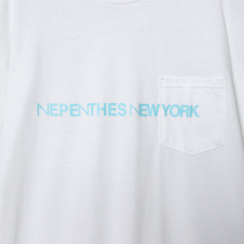 NEPENTHES NEW YORK Pocket T shirt (WHITE)