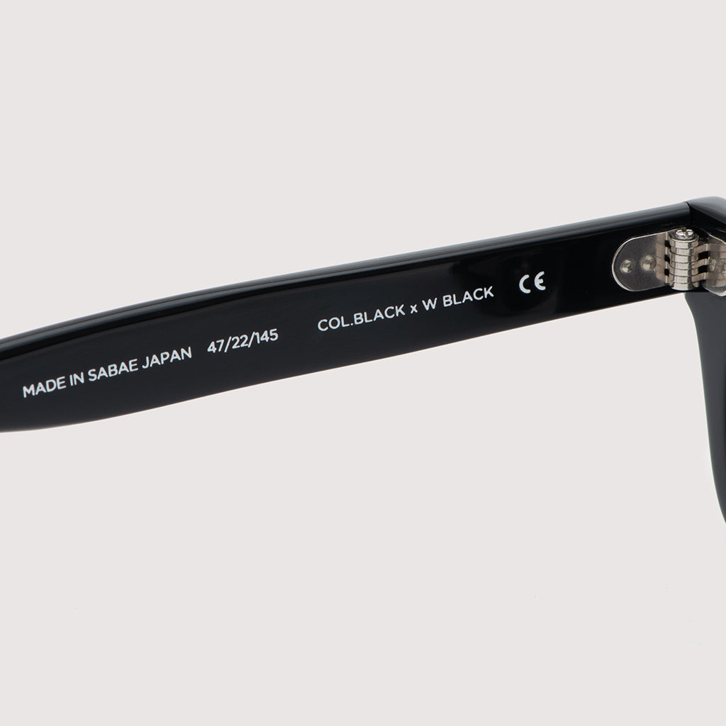 “ONDA” #2. GROSS BLACK × W BLACK (非調光) – NOCHINO OPTICAL