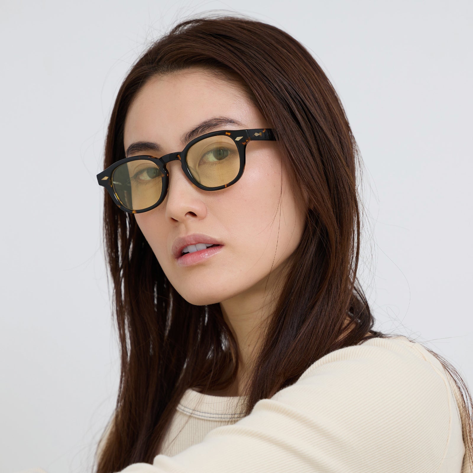 ノチノオプティカル サングラス VY25/15 ブラック/ゴールド NOCHINO OPTICAL / YUGEN / #1 GLOSS BLACK & CHAMPAGNE GOLD