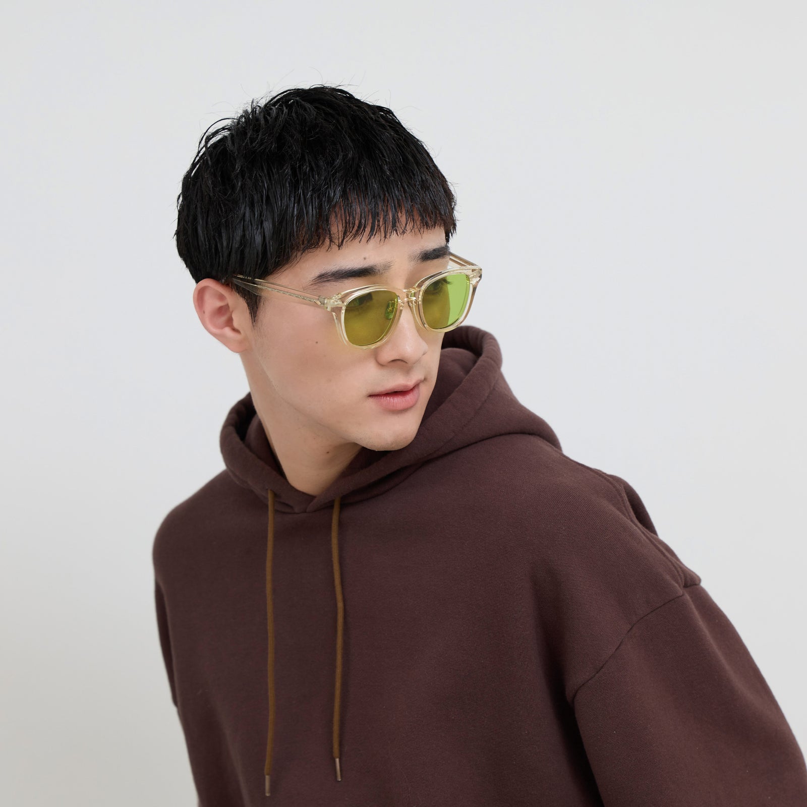 SANSUI FR #4. CITRON × MOSS GREEN – NOCHINO OPTICAL