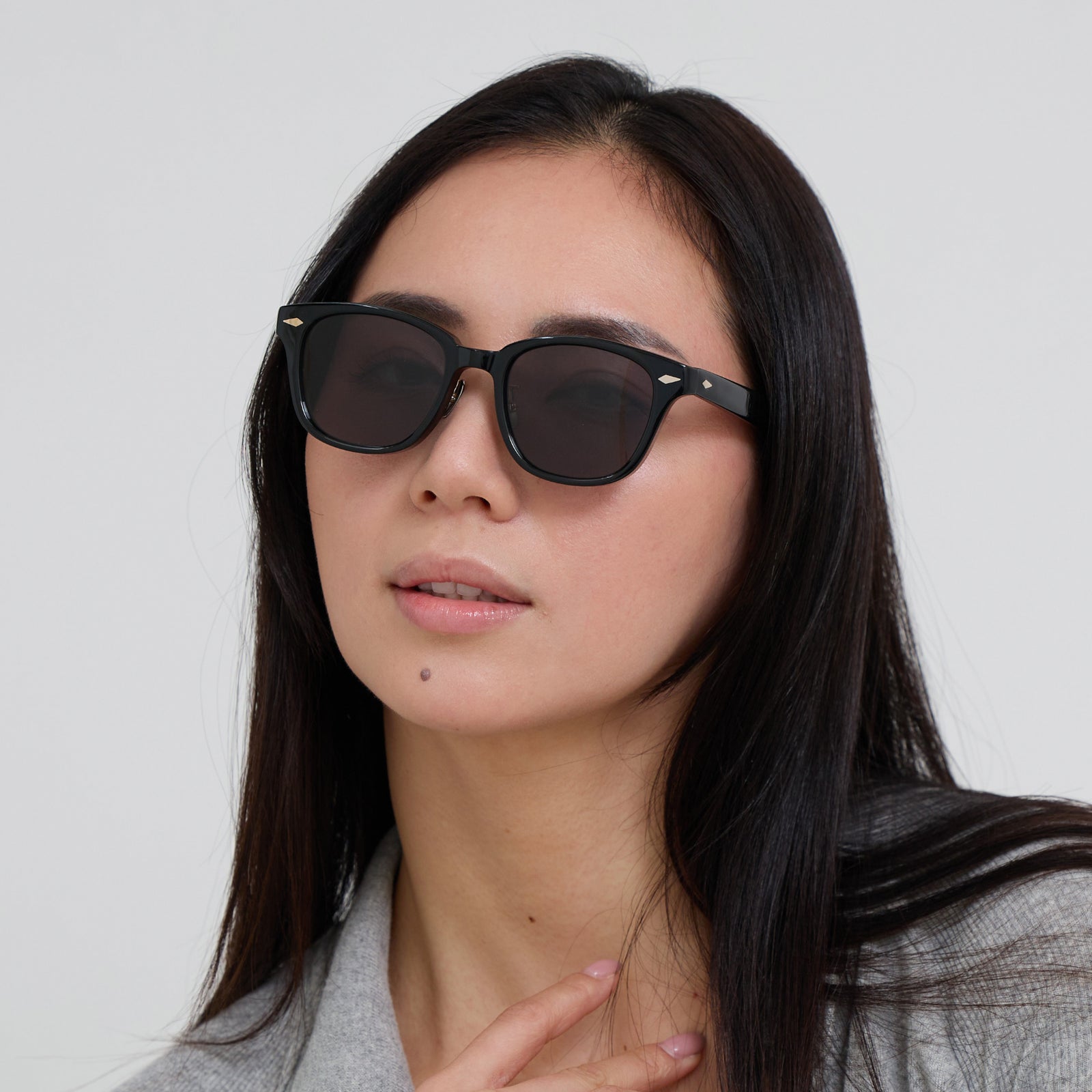 SANSUI FR #3. GLOSS BLACK × DARK GREY – NOCHINO OPTICAL