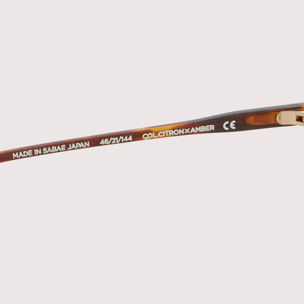 TSUKIYOMI #5. CITRON & AMBER × L.SMOKE GREEN – NOCHINO OPTICAL