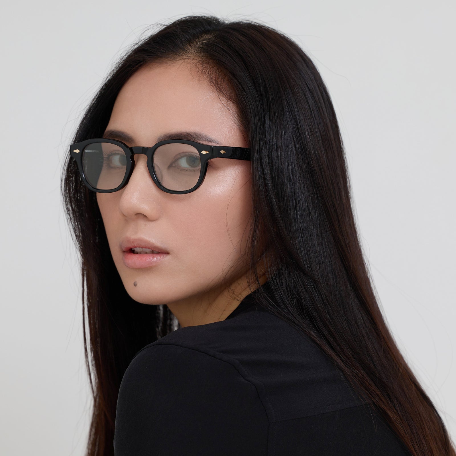 OVY NOCHINO OPTICAL NOCHINO サングラス NOCHINO OPTICAL - SANSUI (サンスイ) #2 GLOSS BLACK × GREY