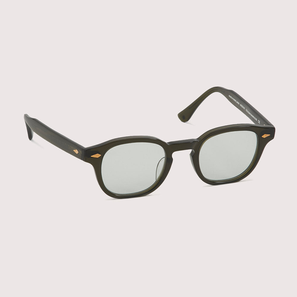 NOCHINO #6. CLEAR SMOKE OLIVE × GREY GREEN to D.GREY (調光