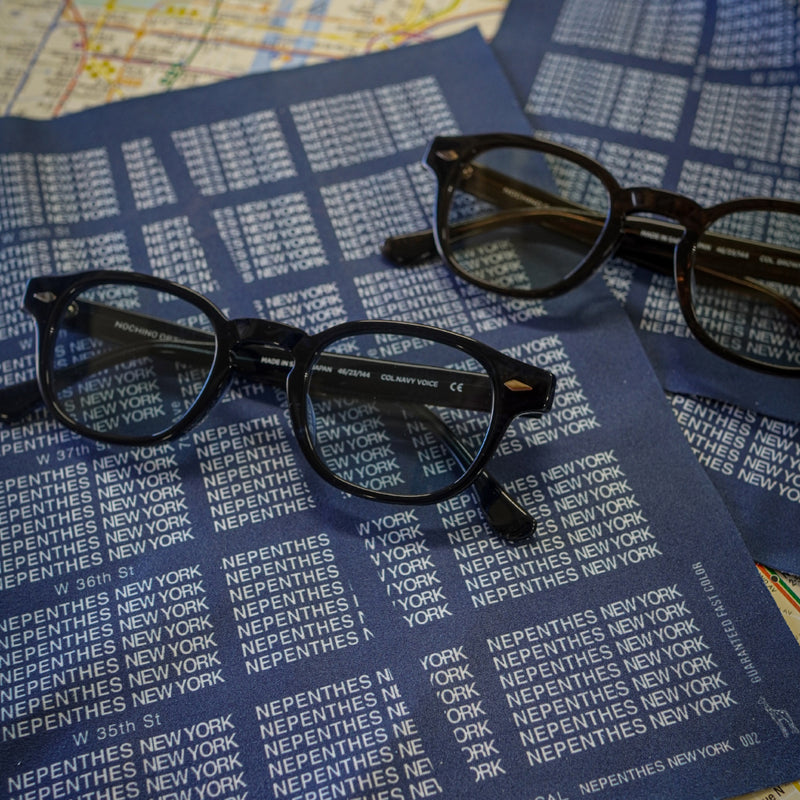 NOCHINO OPTICAL × NEPENTHES NY NAVY VOICE /  NAVY x BLUE GREY to D.GREY (調光レンズ)