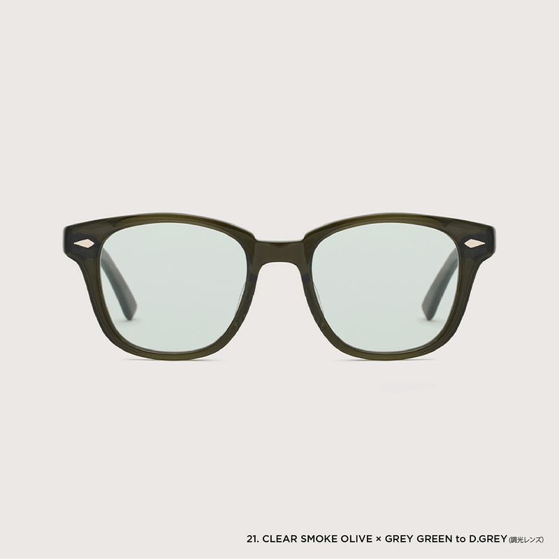 SANSUI #21. CLEAR SMOKE OLIVE × GREY GREEN to D.GREY (調光モデル)