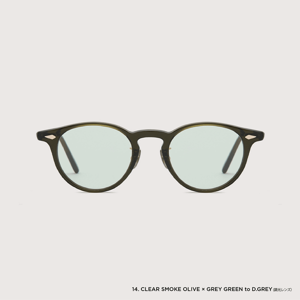 TSUKIYOMI #14. CLEAR SMOKE OLIVE × GREY GREEN to D.GREY (調光モデル)
