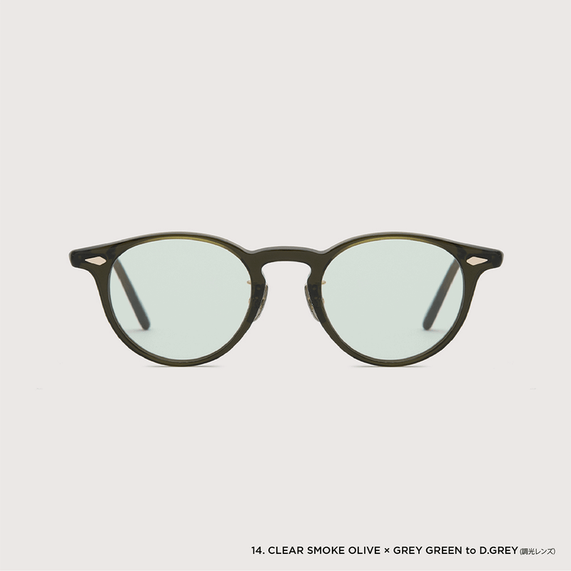 TSUKIYOMI #14. CLEAR SMOKE OLIVE × GREY GREEN to D.GREY (調光モデル)