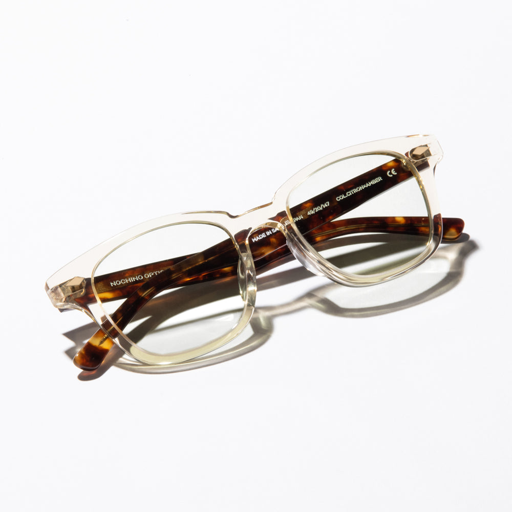 NOCHINO #5 CITRON & AMBER × L.SMOKE GREEN – NOCHINO OPTICAL